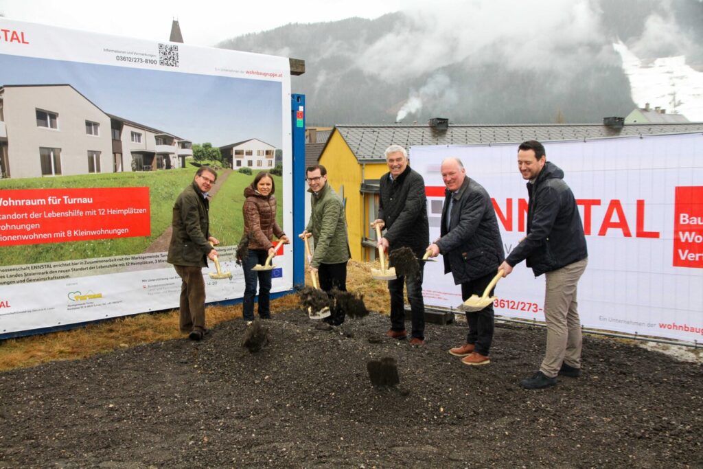 Die SG ENNSTAL realisiert in Turnau drei innovative Wohnprojekte