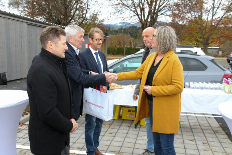 Übergabe der neuen Seniorenwohnungen in Neumarkt in der Steiermark durch die SG Ennstal