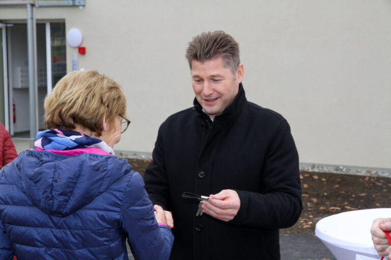 Übergabe der neuen Seniorenwohnungen in Neumarkt in der Steiermark durch die SG Ennstal