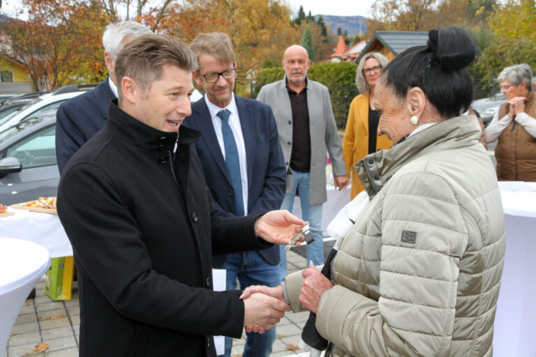 Übergabe der neuen Seniorenwohnungen in Neumarkt in der Steiermark durch die SG Ennstal