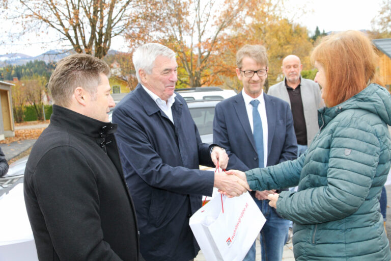 Übergabe der neuen Seniorenwohnungen in Neumarkt in der Steiermark durch die SG Ennstal