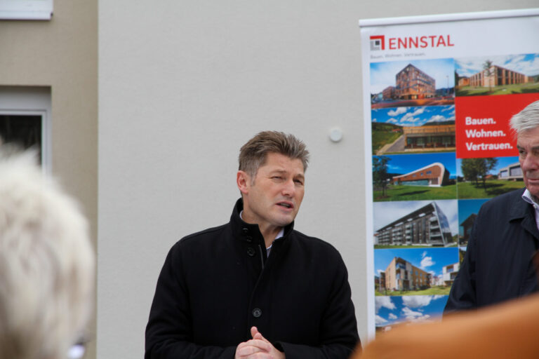 Übergabe der neuen Seniorenwohnungen in Neumarkt in der Steiermark durch die SG Ennstal