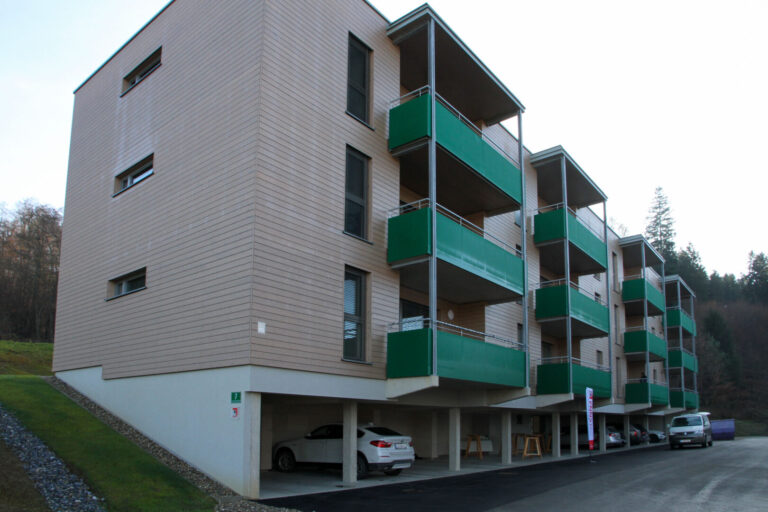 Wohnanlage Am Mühlengrund in Vasoldsberg – moderne Wohngebäude in nachhaltiger Holzbauweise, Eröffnung 2025